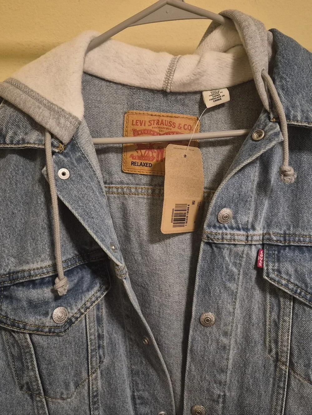 Men's Levi's Hybrid Hoodie Trucker Jacket